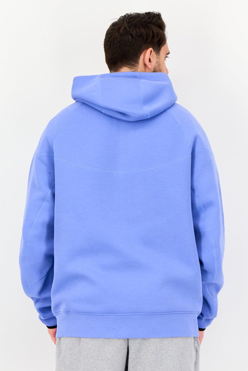 Nike Men Sportswear Fit Long Sleeve Outdoor Hoodie, Blue - Image 2